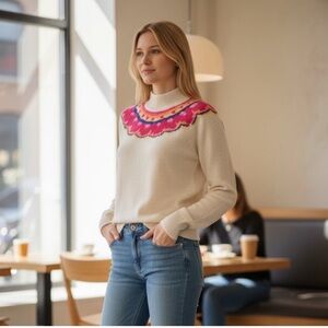 CAbi Winsome Pullover- Size Small